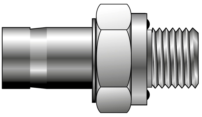 Tube End Male Adapter BSPP (For Metric Tube)